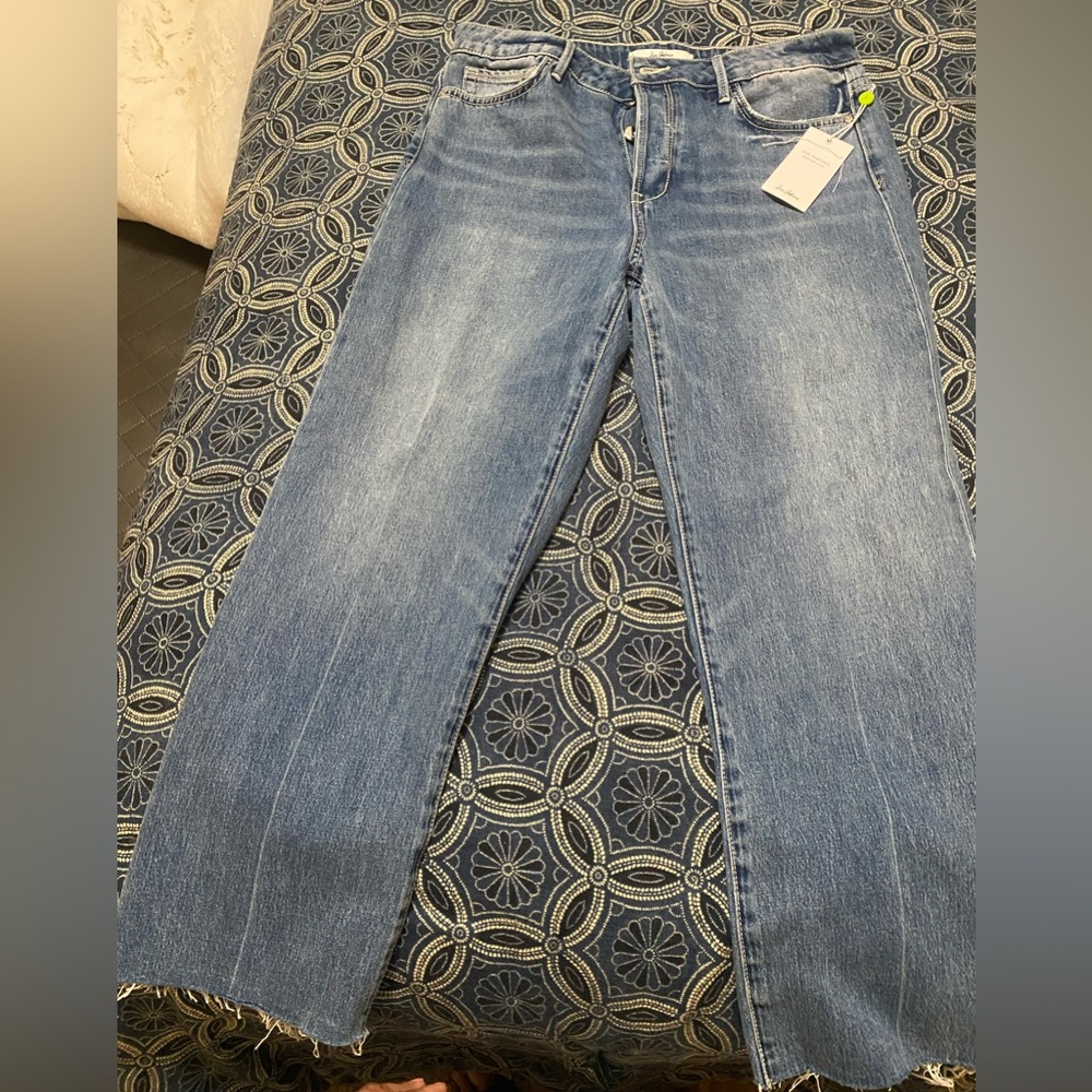 Sam Edelman wide leg cropped jeans brand never worn